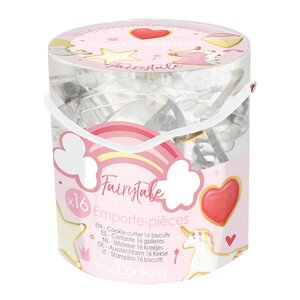 ScrapCooking Kakeformer 16 stk eventyr blank