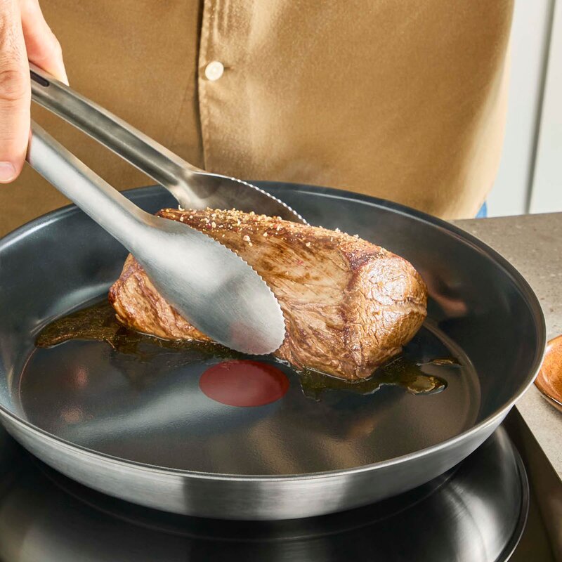 Tefal Emotion Plus Flavors SS stekepanne 24 cm keramisk
