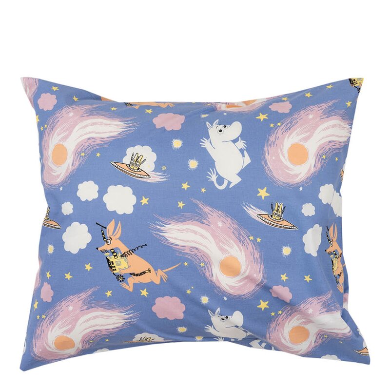 MoominArabia Mummi sengesett 85x125 cm Romeventyr blå