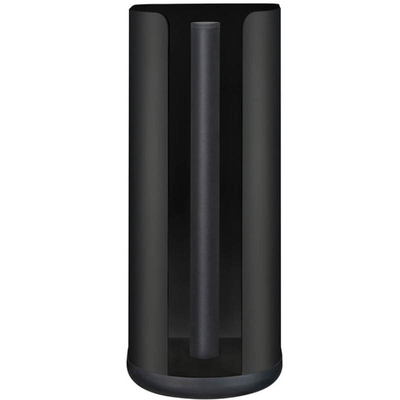 Wesco Loft toalettrull/kjøkkenrullholder 13,5x13x32 cm svart