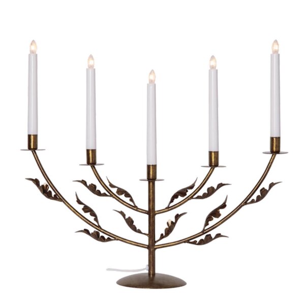 Star Trading Grace adventsstake 5 armer messing