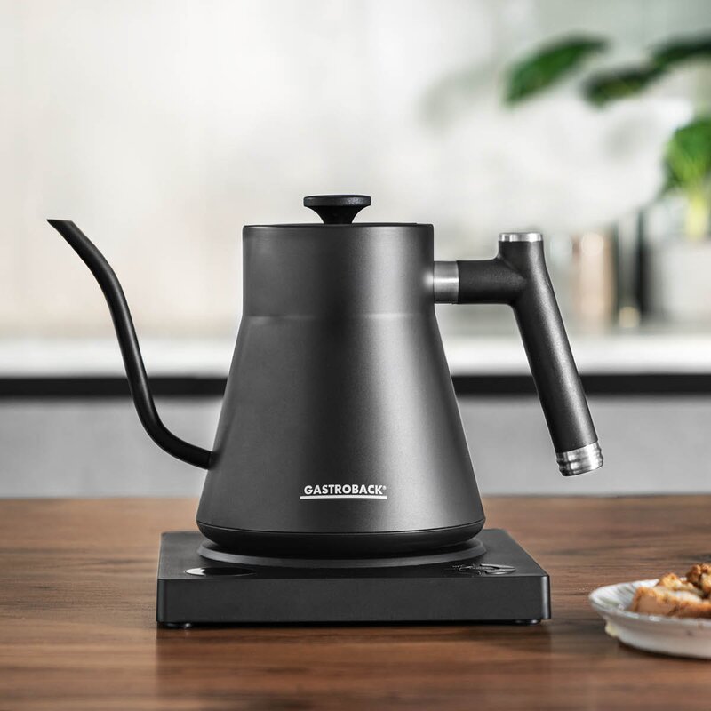 Gastroback Design Pour Over vannkoker sølv