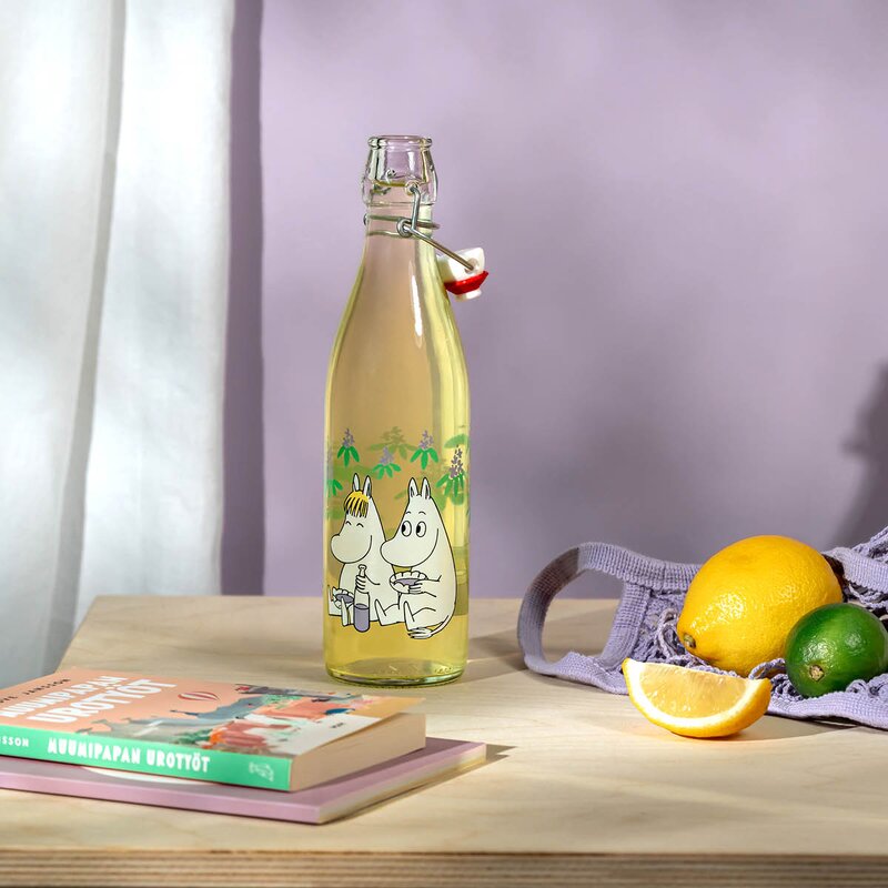 Muurla Mummi glassflaske Hylleblomst 0,5L