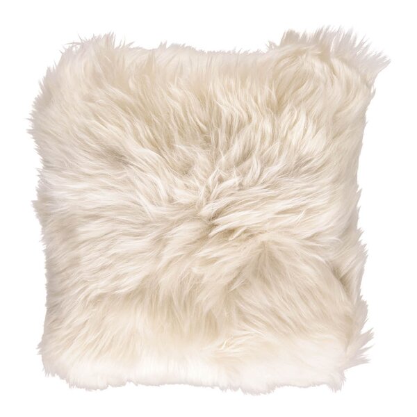 Natures Collection Pute new zealand saueskinn 40x40 cm linen