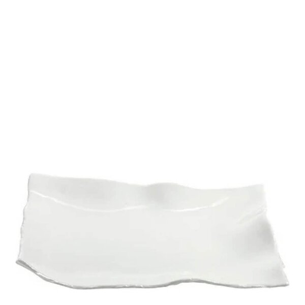 Serax Perfect Imperfection serveringsfat M 17,5x17,5 cm hvit jord