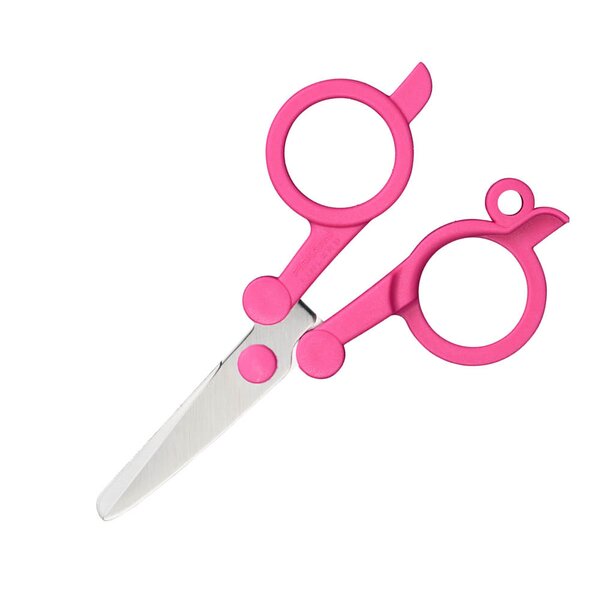Fiskars Rosa sløyfe reisesaks 11 cm
