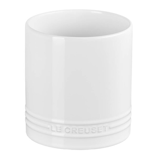 Le Creuset Signature bestikk- og redskapskrukke 1,1L hvit