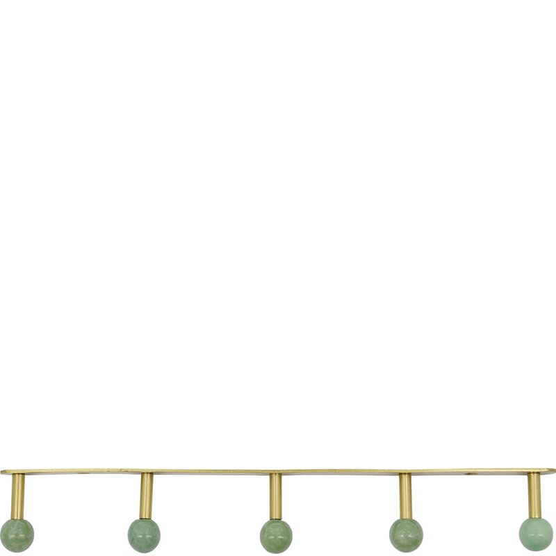 House Doctor Ball knaggrekke 35x2x5 cm aqua