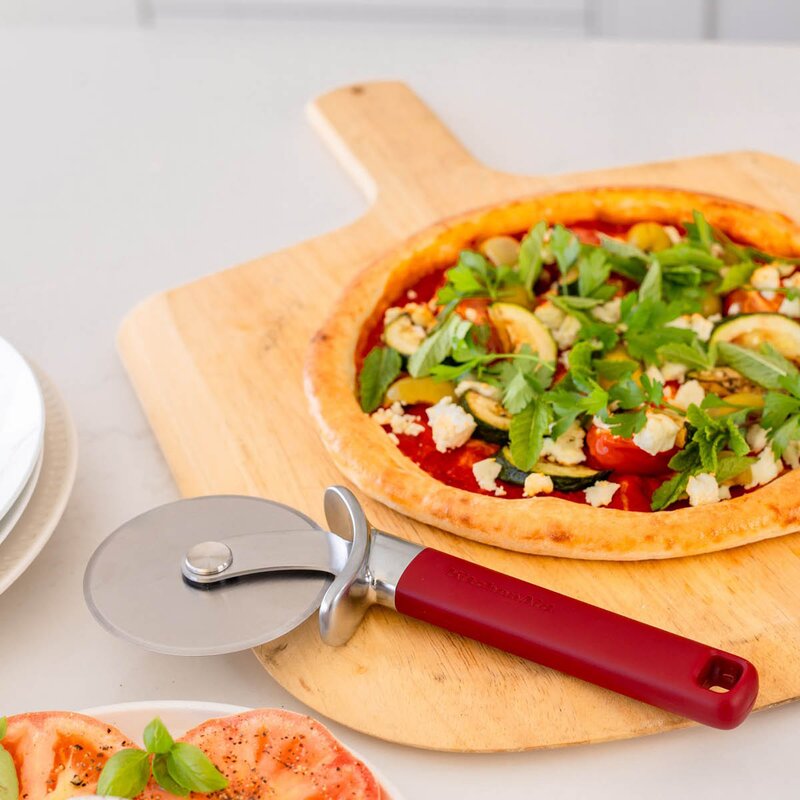KitchenAid Classic pizzaskjærer 24 cm empire red