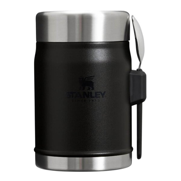 Stanley Classic mattermos med skje 0,4L svart