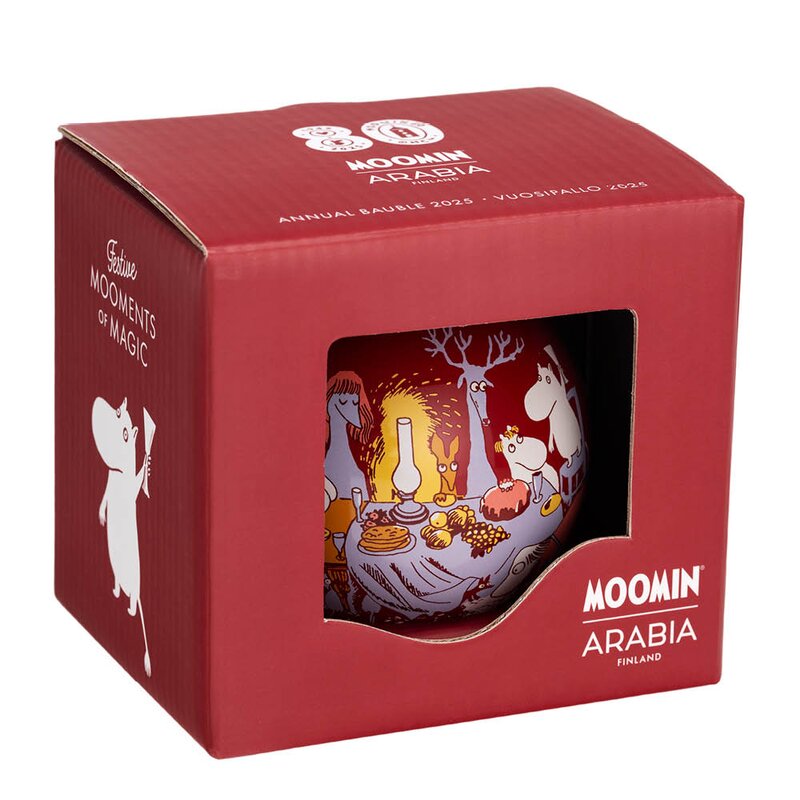 MoominArabia Mummi årets julekule 2025 8 cm