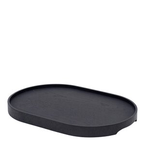 Bosign CurveLine serveringsbrett anti-slip 39x26 cm svart