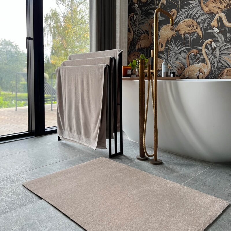 Tica Copenhagen Unicolor gulvmatte 90x60 cm cm ivory