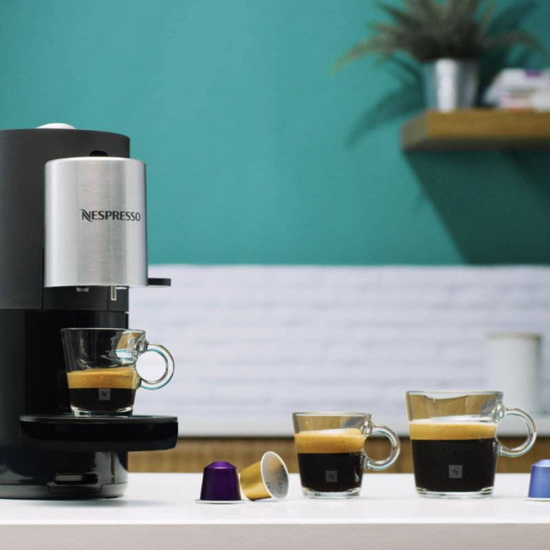 Nespresso Atelier kaffemaskin 1L svart