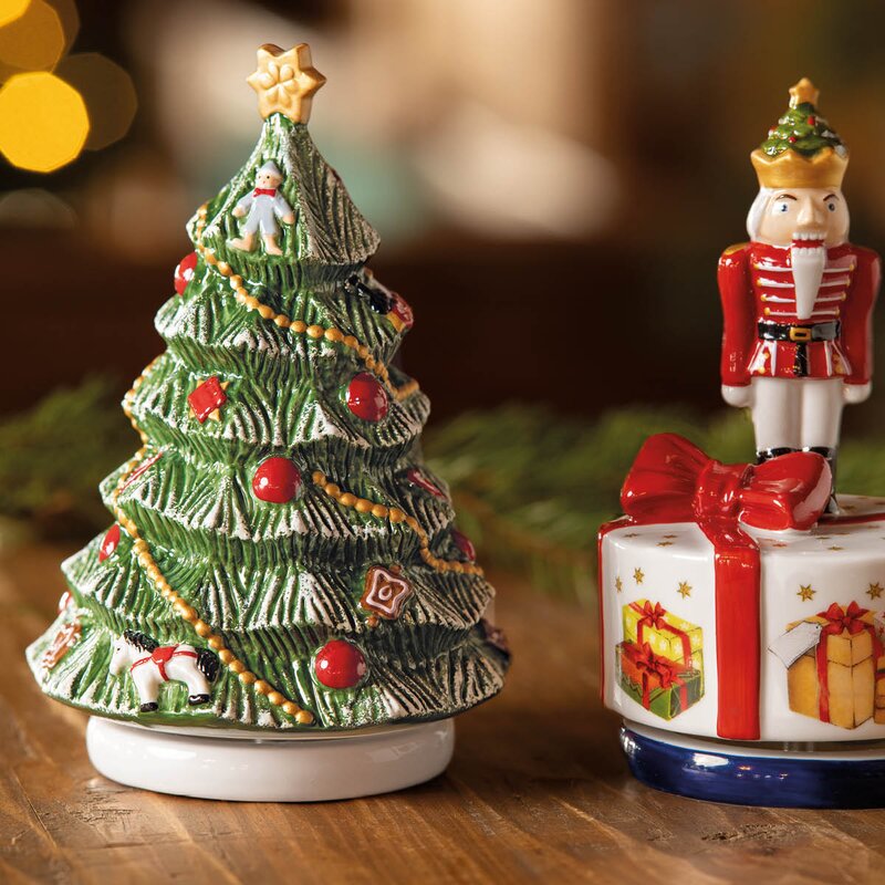 Villeroy & Boch Nostalgic Melody spilledåse juletre