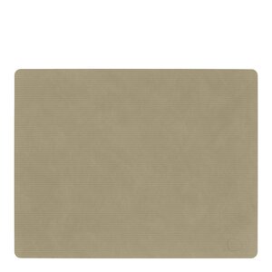 LIND DNA Square Corduroy spisebrikke 35x45 cm herbal dust