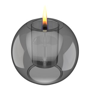 Tenderflame Globus bordlykt 8 cm graphite