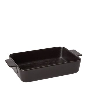 Satake Ildfast form porselen 31x18 cm svart