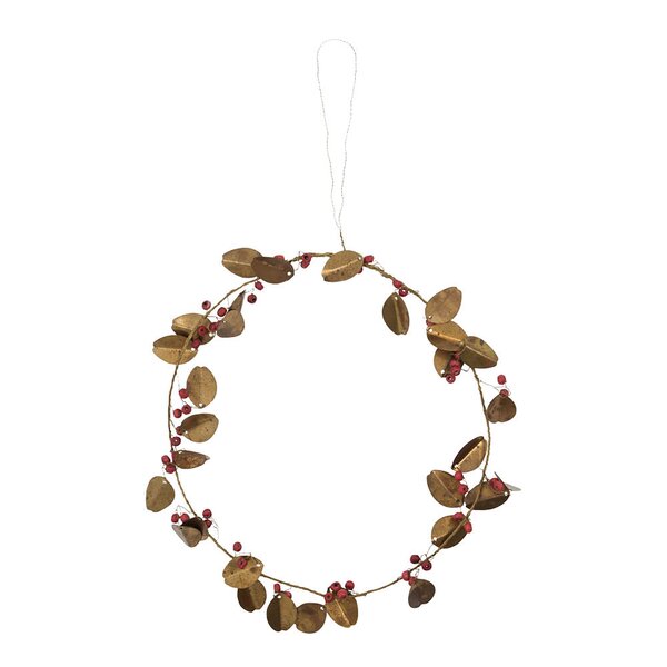 House Doctor Auric krans 20 cm gull