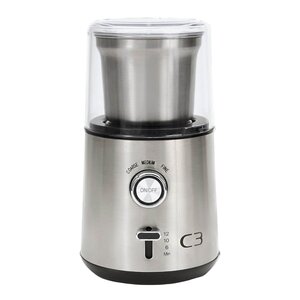 C3 Design kaffekvern CG700 85g 200W børstet stål