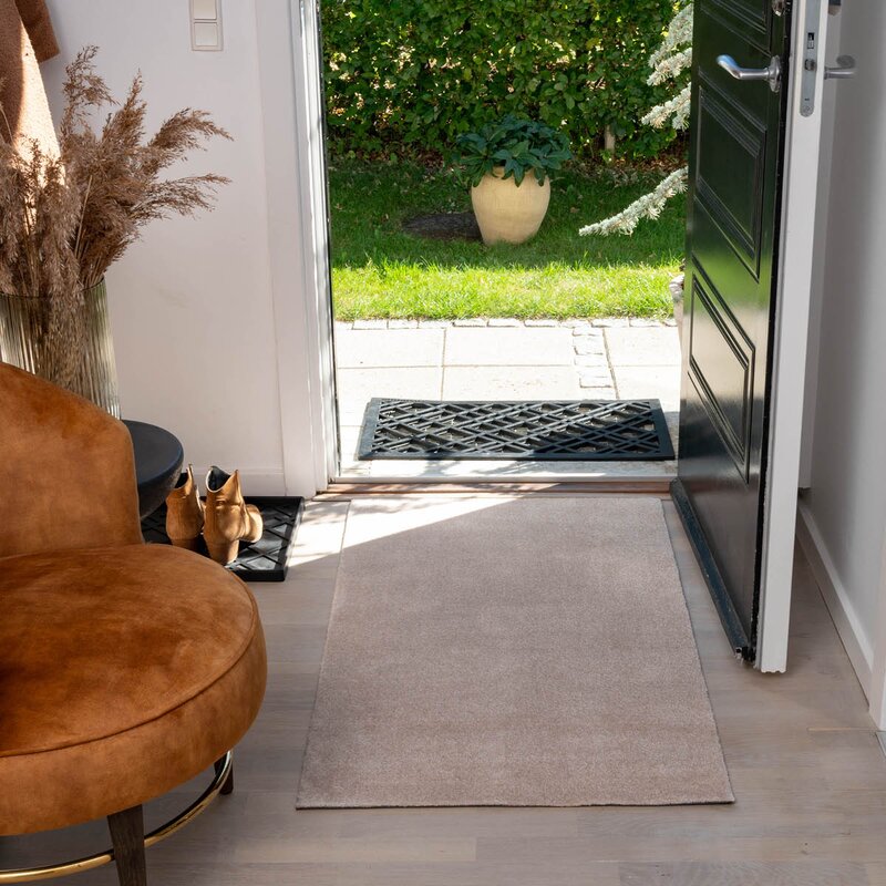 Tica Copenhagen Unicolor gulvmatte 120x67 cm ivory