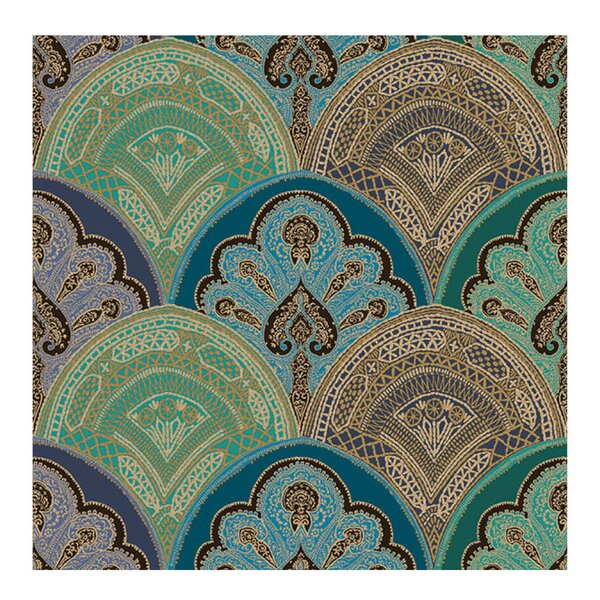 Ambiente Serviett 16,5x16,5 cm Mira Petrol