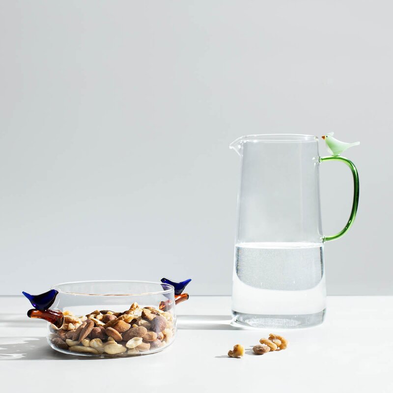 Ichendorf Milano Birds kanne 1,5L fugl grønn