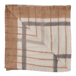 Tell Me More Ella serviett 50x50 cm hazelnut checkered