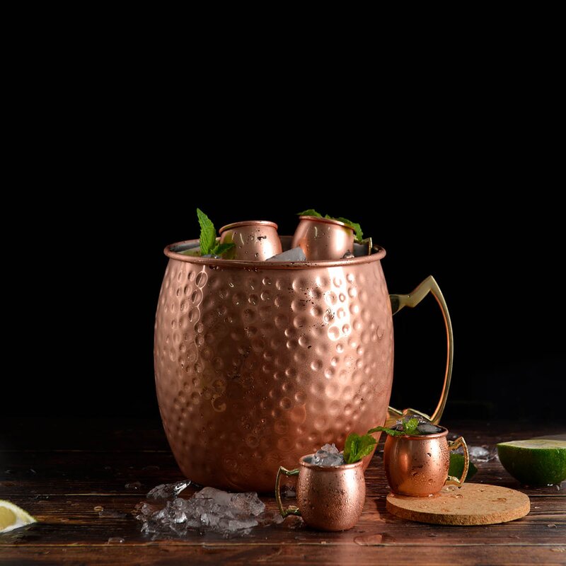 Modern House Moscow Mule shotglass 60 ml 4 stk kobber
