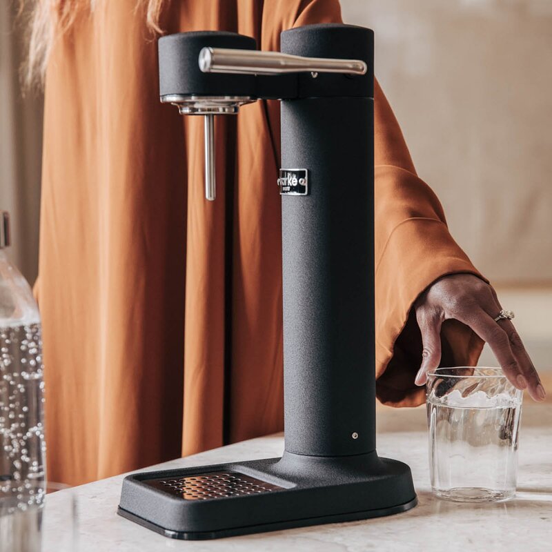 Aarke Carbonator 3 kullsyremaskin svart