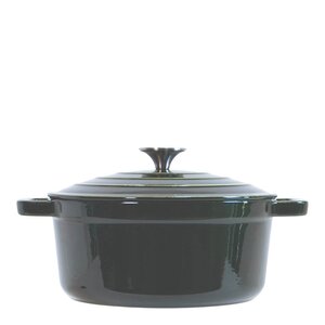 Gladkokken Støpejernskasserolle med lokk 4L 24 cm