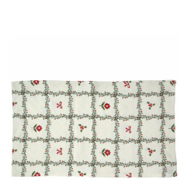 Holmen Luna løper 40x140 cm hvit