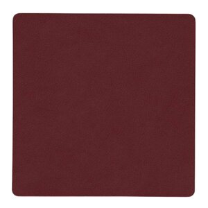 LIND DNA Nupo Square glassbrikke 10x10 cm Burgundy