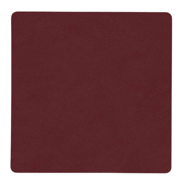 LIND DNA - Nupo Square glassbrikke 10x10 cm Burgundy