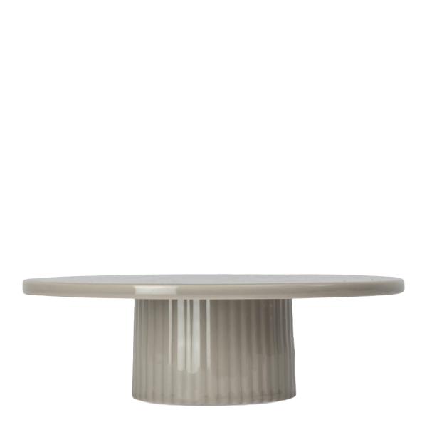 Sagaform Flora kakefat 25,5 cm beige
