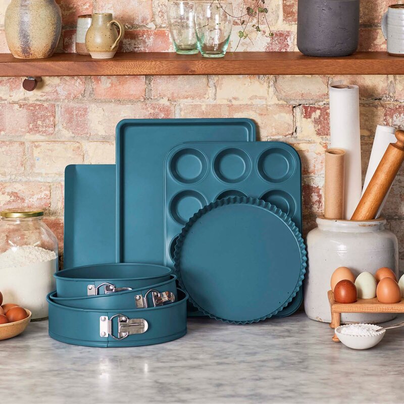 Tefal Bakeware muffinsform 12 stk blå