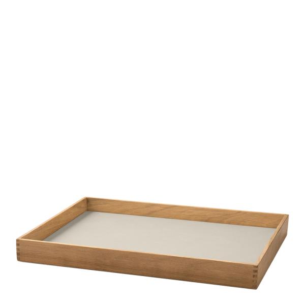 LIND DNA – Even teak brett 27,9×35,9 cm nupo oyster white