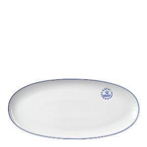 Royal Copenhagen Blueline oval tallerke 37 cm