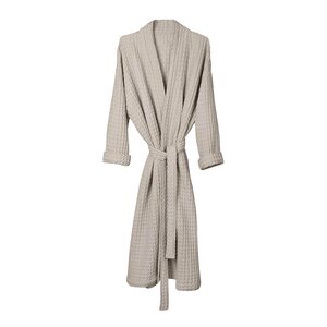 The Organic Company Big Waffle badekåpe S/M stone