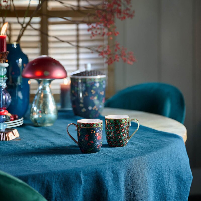 Pip Studio Berry Blues krus liten 20 cl blå