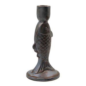 House Doctor Rio lysestake 20 cm metallisk svart