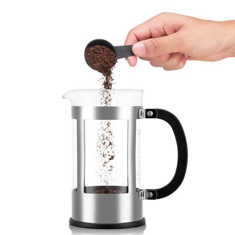 Bodum Kenya presskanne 1L 8 kopper forkrommet