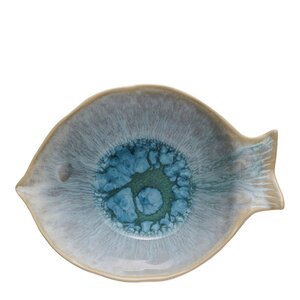 Lene Bjerre Marinelle skål  fisk 11 cm blå
