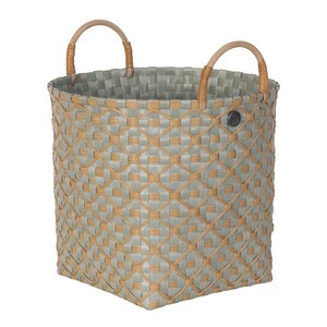 Handed By Ivy & Rose medium kurv m/håndtak 30x27 cm matcha green