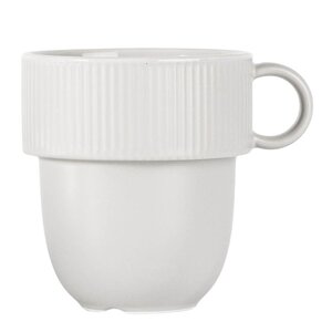 Sagaform Inka tekopp 37,5 cl hvit