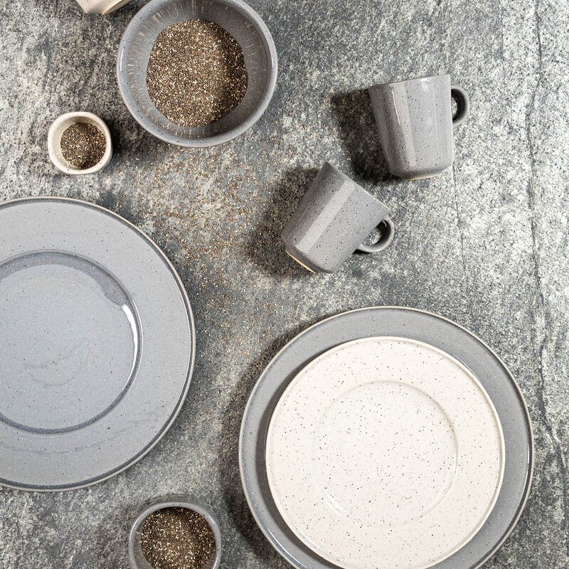 Modern House Granite tallerken 29 cm grå