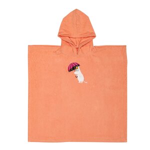 MoominArabia Mummi badeponcho barn Under paraplyen korall