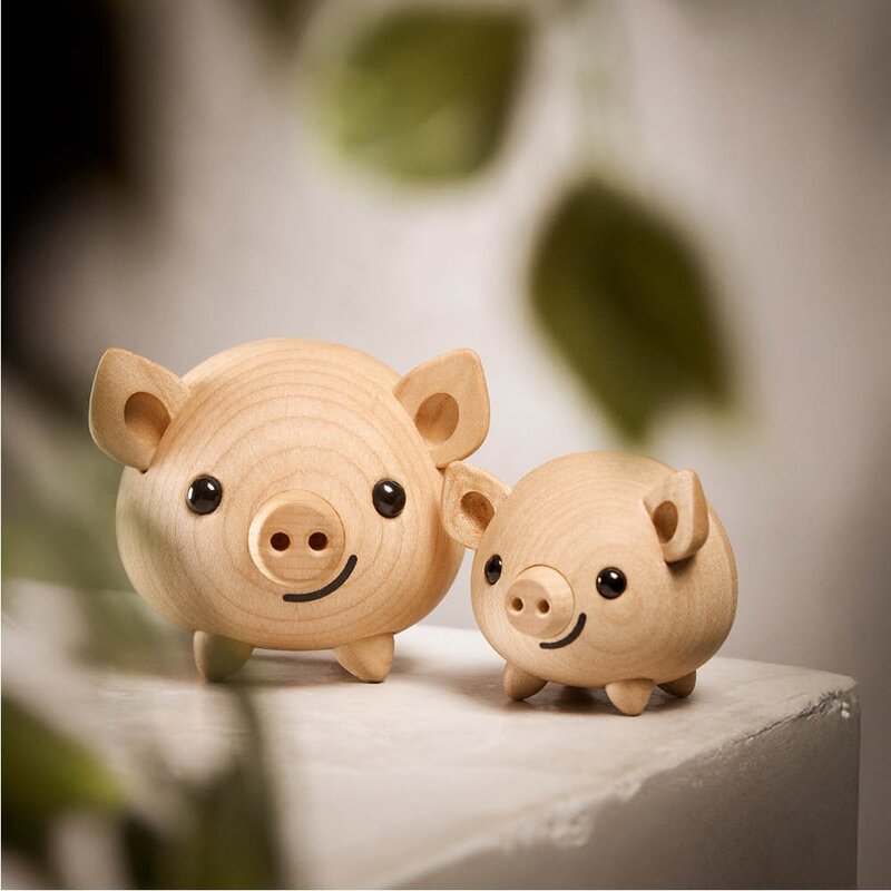 FableWood Trille gris trefigur 5 cm lønn