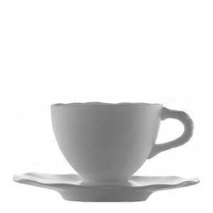 Serax Perfect Imperfection krus med fat S 10 cl hvit 