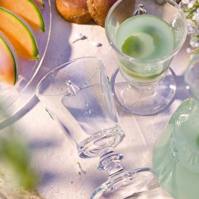 La Rochère Abeille vinglass 24 cl 4 stk klar